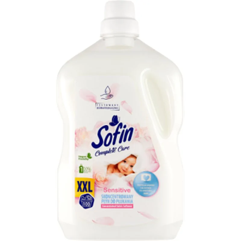 Sofin Care Sensitive skoncentrowany płyn do płukania tkanin 2,5 l