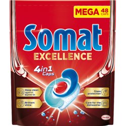 Somat Excellence Kapsułki do zmywarki 830,4 g (48 sztuk)