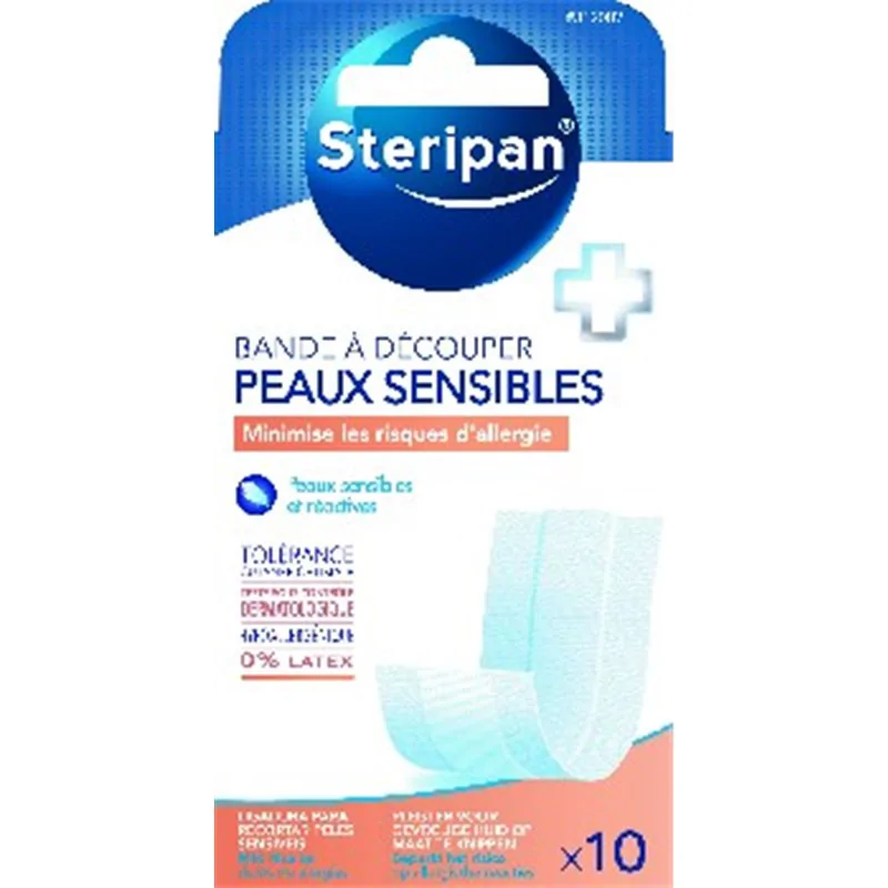 Steripan Hipoalergiczne plastry z opatrunkiem 10 szt. (10*6cm) 312002