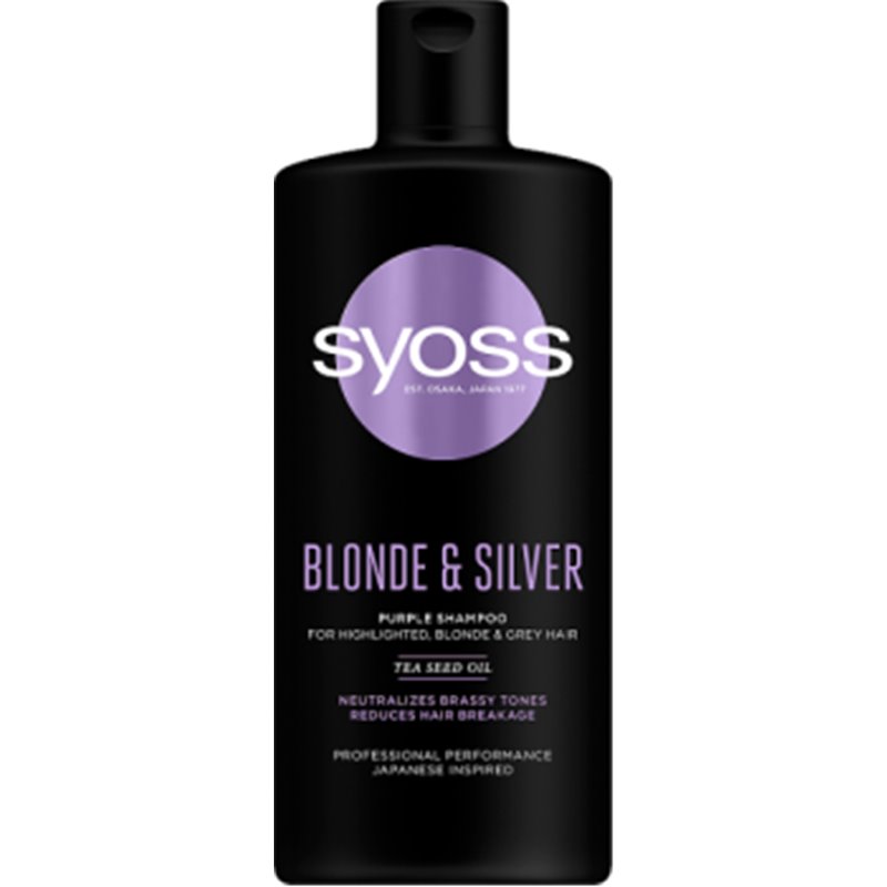 Syoss Blonde & Silver Szampon 440 ml
