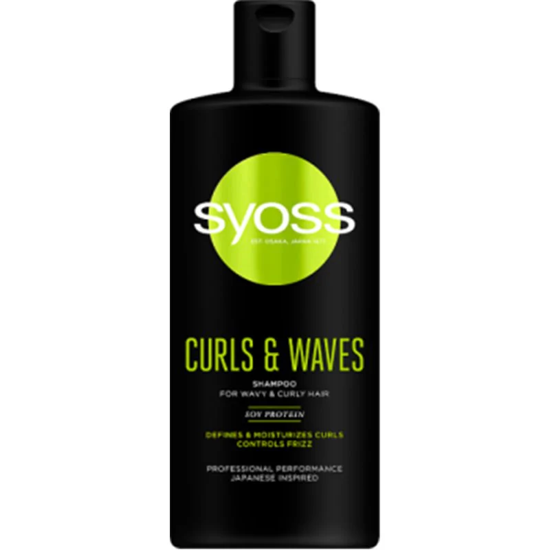 Syoss Curls & Waves Szampon 440 ml