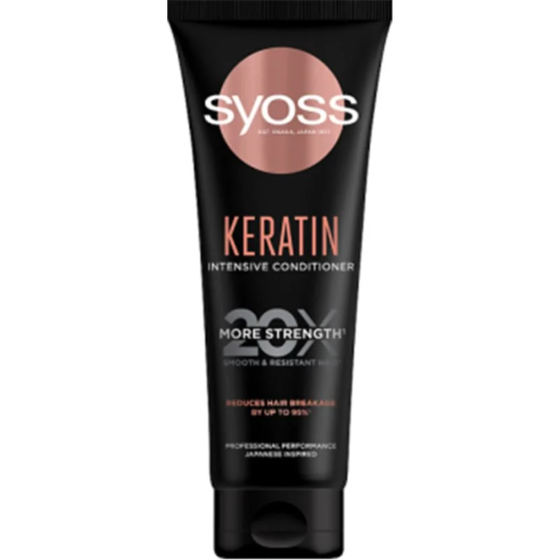 Syoss Keratin Intensywna odżywka do włosów słabych i łamliwych 250 ml