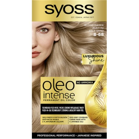 Syoss Oleo farba do włosów 8-68 Blond Piasek Pustyni