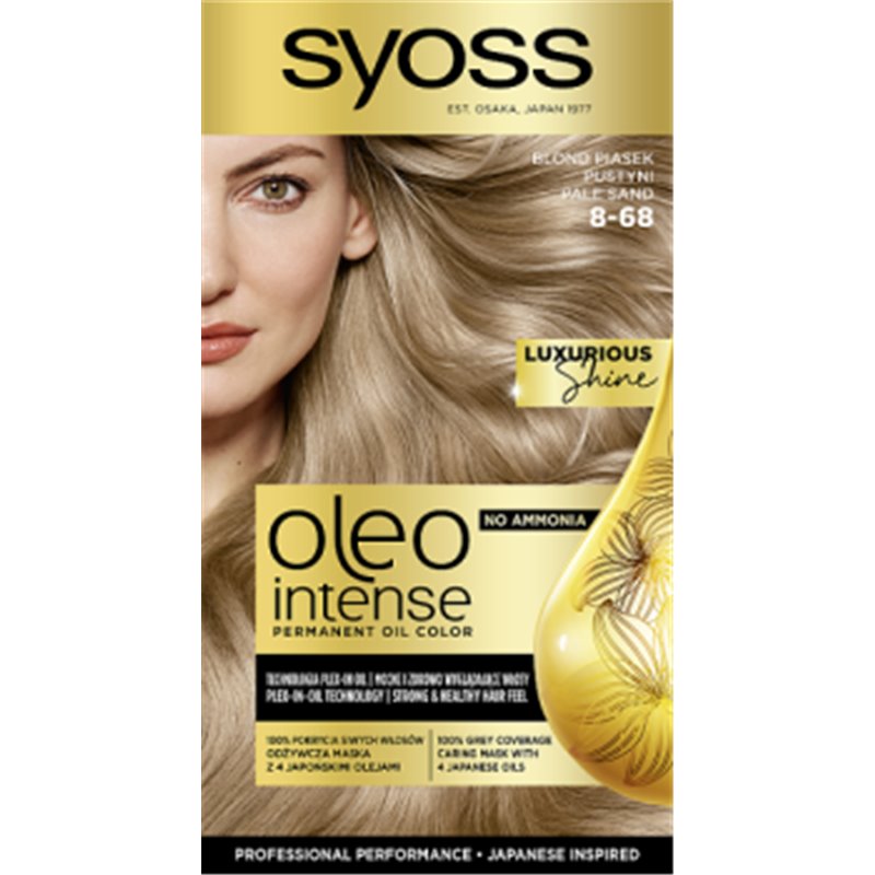 Syoss Oleo farba do włosów 8-68 Blond Piasek Pustyni