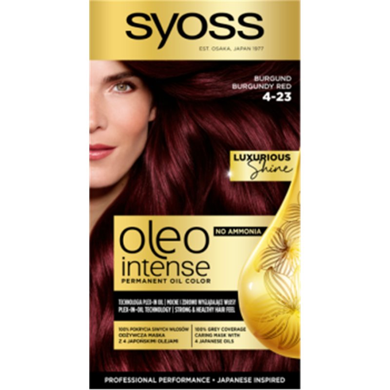 Syoss Oleo Intense Farba do włosów Burgund 4-23