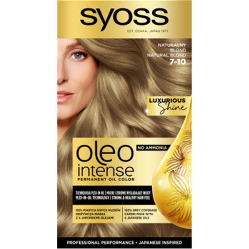Syoss Oleo Intense Farba do włosów NATURALNY BLOND 7-10