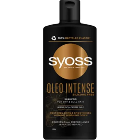 Syoss Oleo Intense Szampon do włosów suchych lub matowych 440 ml