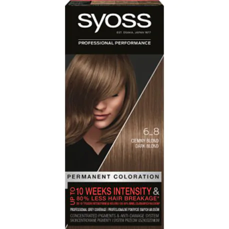 Syoss SalonPlex Farba do włosów Ciemny Blond 6-8
