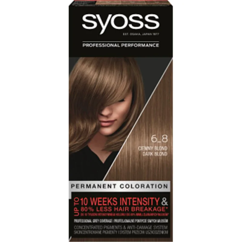 Syoss SalonPlex Farba do włosów Ciemny Blond 6-8