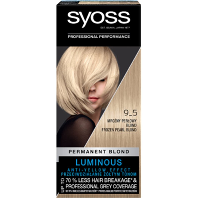 Syoss SalonPlex Farba do włosów Mroźny perłowy Blond 9-5
