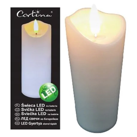 Świeca LED wosk Cortina Wax 5cm x 12,5cm