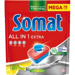 Tabletki do zmywarek Somat All in 1 Extra kapsułki 76 szt