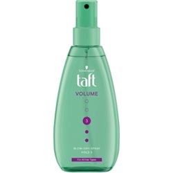 Taft Volume 3 Spray do stylizacji włosów suszarką 150 ml
