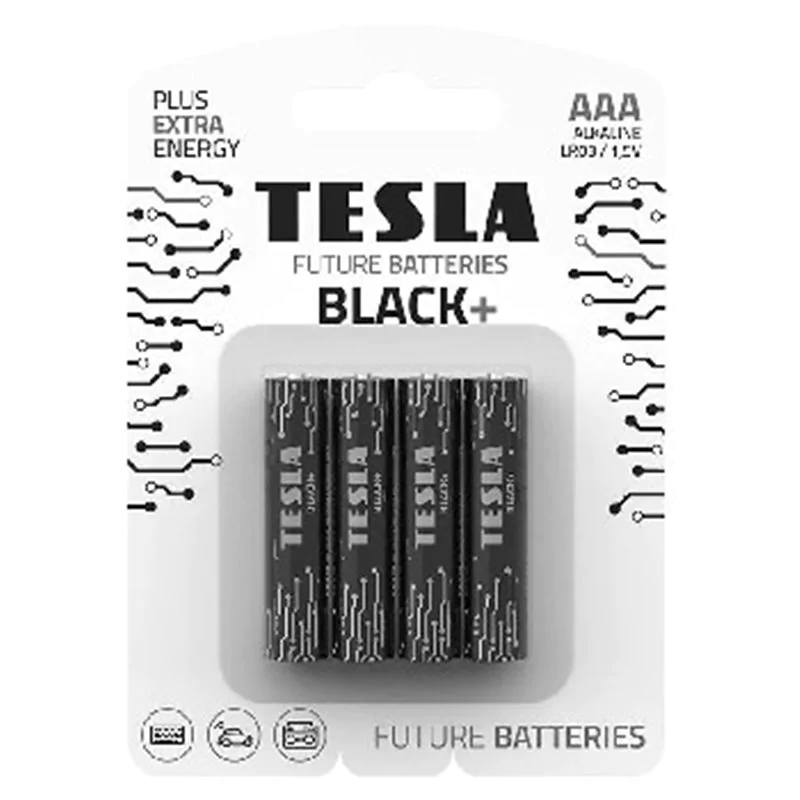 Tesla Bateria Black+ AAA LR03 4szt
