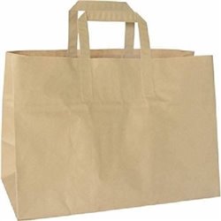 Torba papierowa brązowa z uchwytem TP 320/220/250