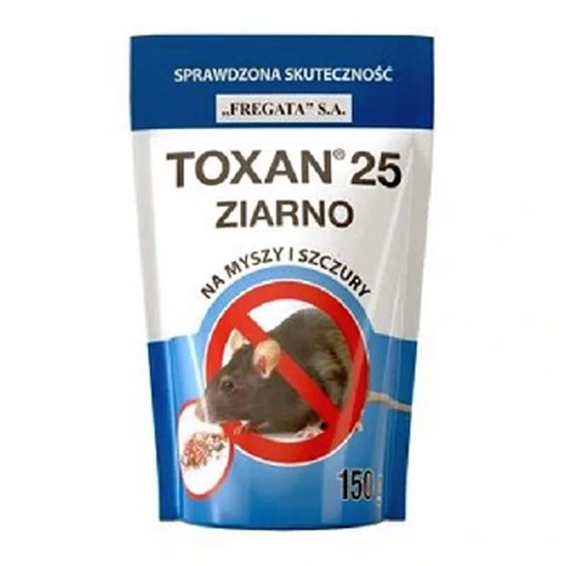 Toxan ziarno trutka na myszy i szczury 150g