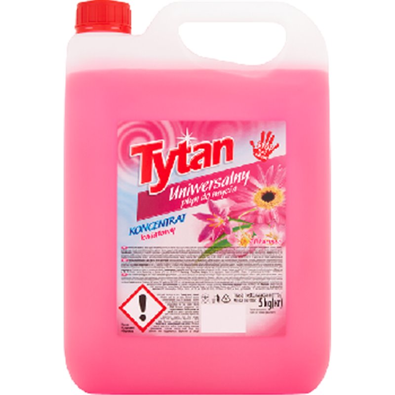 Uniwersalny płyn do mycia kwiatowy Tytan koncentrat 5kg