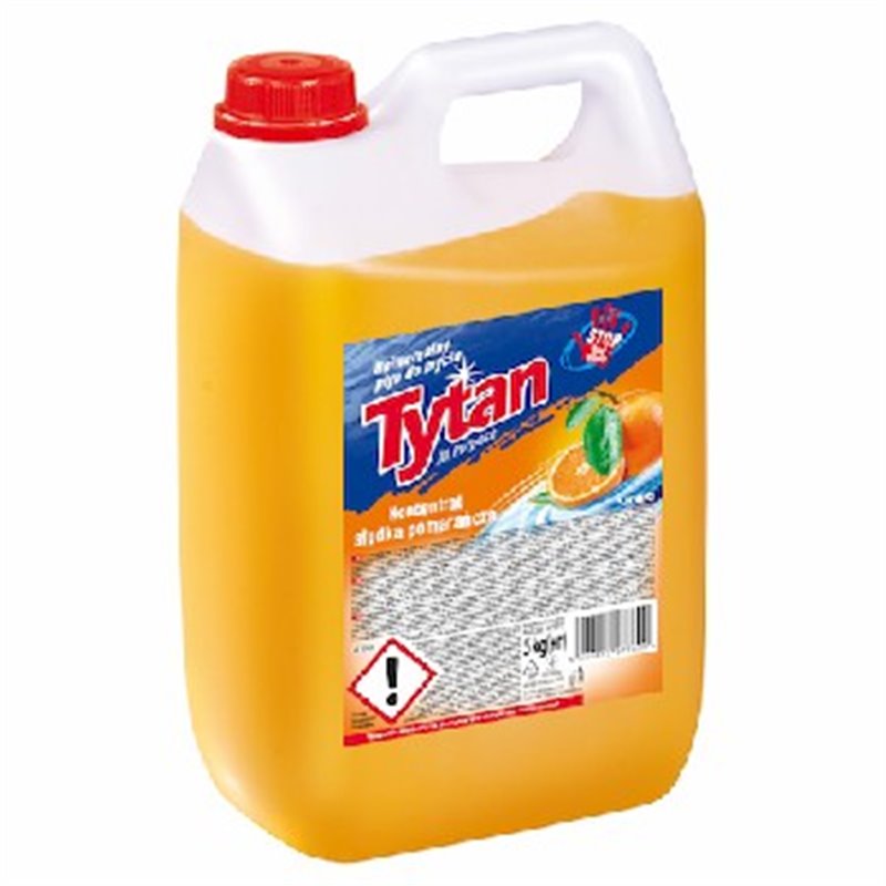 Uniwersalny płyn do mycia słodka pomarańcza Tytan koncentrat 5kg