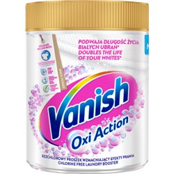 Vanish Oxi Action Odplamiacz do białych tkanin w proszku 470 g
