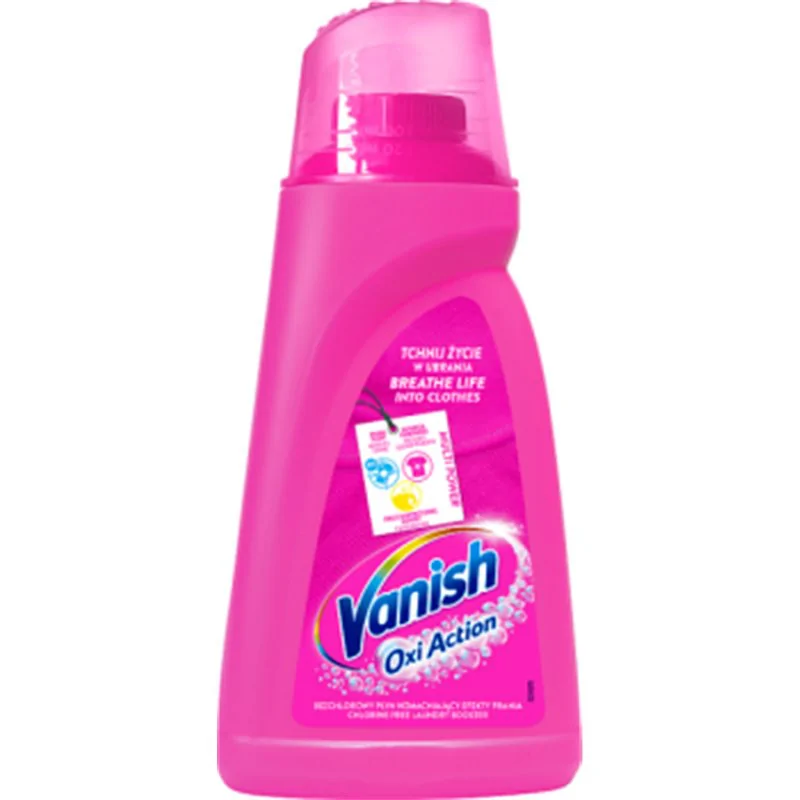 Vanish Oxi Action Odplamiacz do tkanin w płynie 1 l