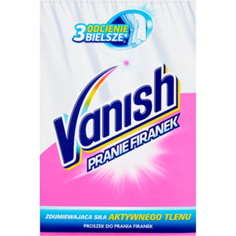 Vanish proszek do prania firanek, wybielacz 400 g (6 prań)