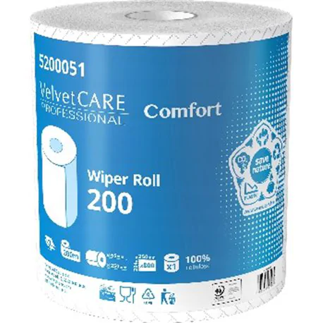 Velvet Professional Czyściwo Przemysłowe Wiper Roll 200 Comfort A1