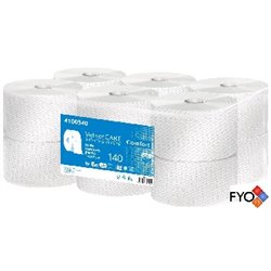 Velvet Professional Papier toaletowy Biały Jumbo 140 Comfort  12szt.
