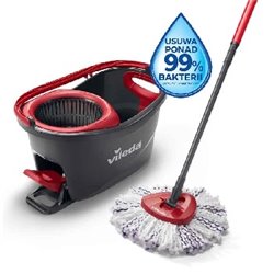 VILEDA mop obrotowy TURBO MICROFIBRE 3w1 SYSTEM