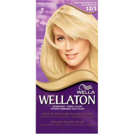Wella Wellaton Krem intensywnie koloryzujący bardzo jasno popielaty blond 12/1