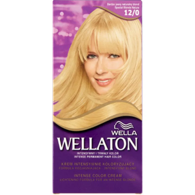 Wella Wellaton Krem intensywnie koloryzujący BARDZO JASNY NATURALNY BLOND 12/0