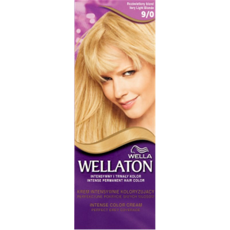 Wella Wellaton Krem intensywnie koloryzujący rozświetlony blond 9/0