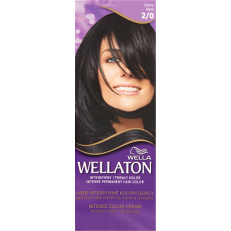 Wellaton farba do włosów 2/0 czarny