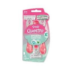 Wilkinson Quattro Sensitive Woman jednorazowa maszynka do golenia 3szt