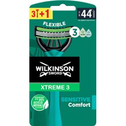 Wilkinson Sword Xtreme3 Sensitive Jednorazowe maszynki do golenia 4 sztuki