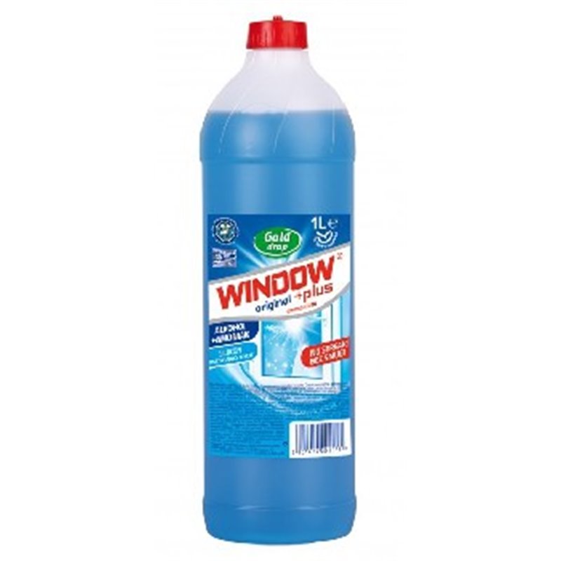 Window Plus płyn do mycia szyb 1l Ammonium bez pompki