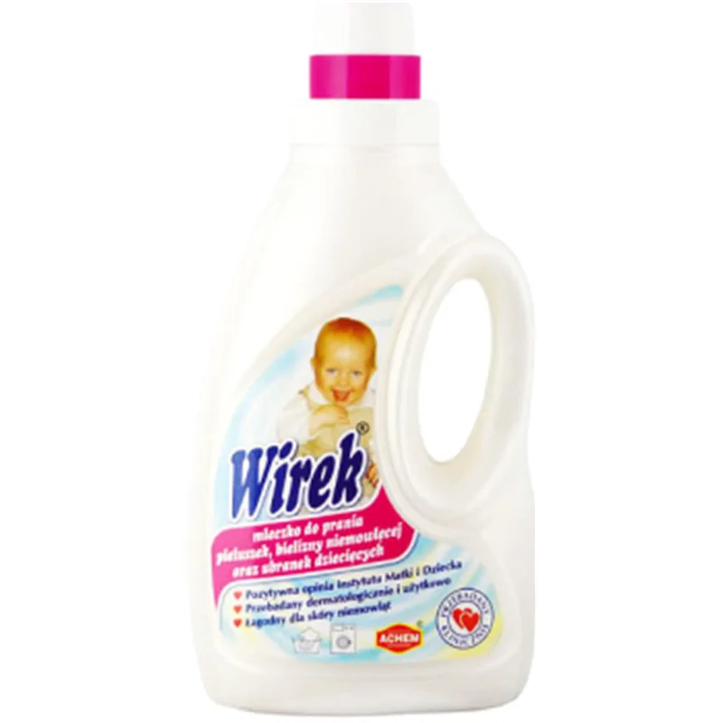 Wirek mleczko do prania pieluch 1L