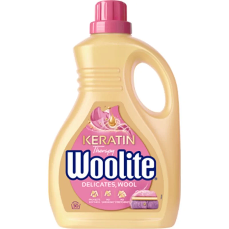 Woolite Płyn do prania delikatne tkaniny i wełna 1,8 l (30 prań)