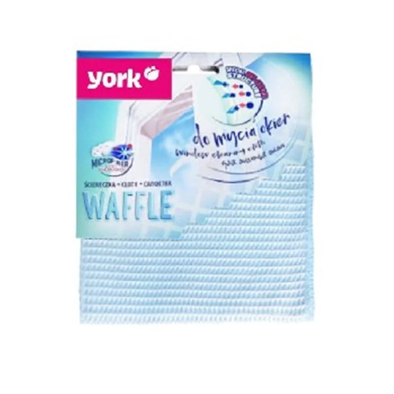 York ścierka mikrofibra do okien Waffle 2628