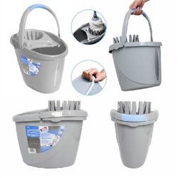 York Wiadro owal + wyciskacz mocne Bacteria Stop