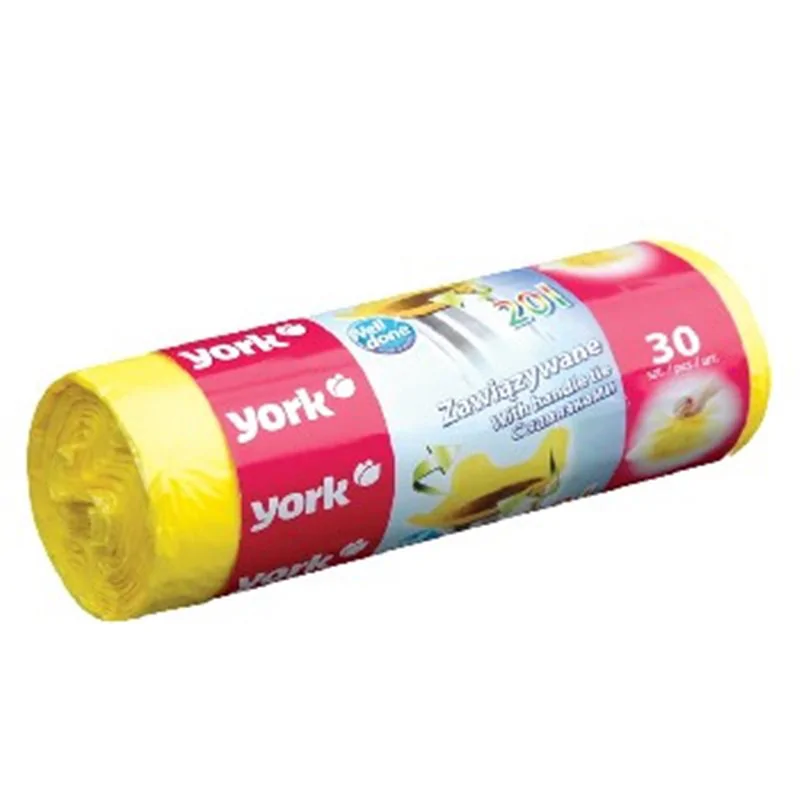 York worki na śmieci zawiązywane 20l 30szt 9065