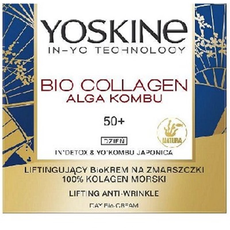 Yoskine Bio Collagen krem na dzień 50+ 50ml