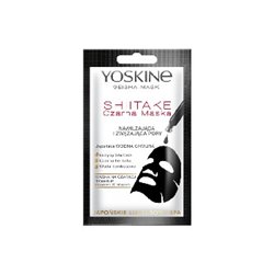 Yoskine Geisha Mask Czarna Maska Shitake