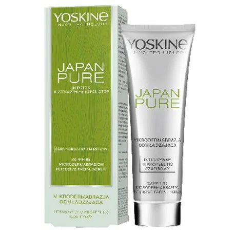 Yoskine Japan Pure Mikrodermabrazja Peeling Szafirowy