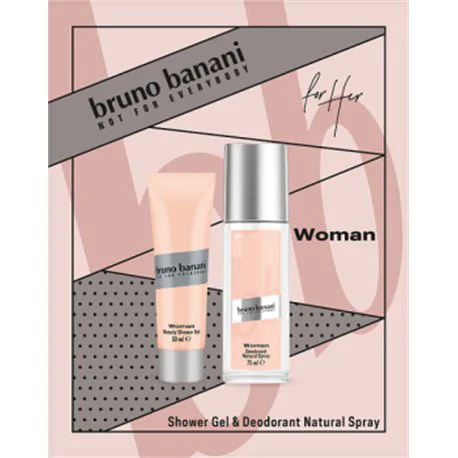 Zestaw kosmetyków Bruno Banani Woman deo perfum., żel pod prysznic