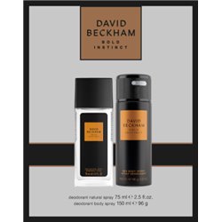Zestaw kosmetyków David Beckham Bold Instinct deo perfum., deo 150ml