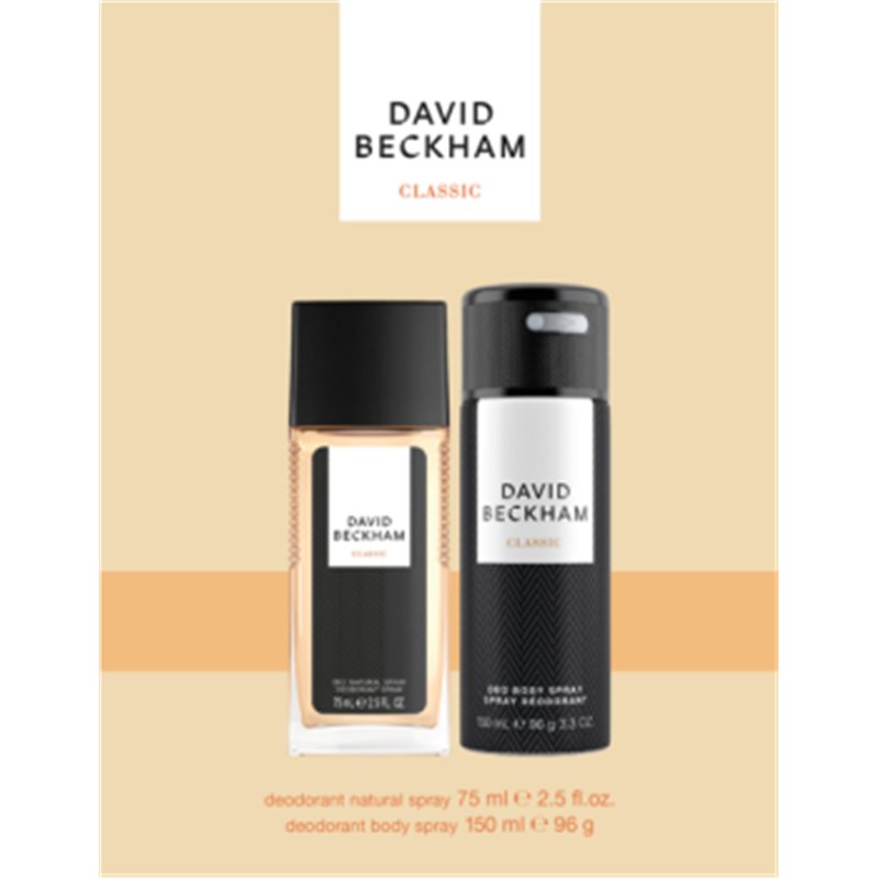 Zestaw kosmetyków David Beckham Classic deo perfum., deo 150ml