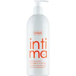 Ziaja Intima Kremowy płyn do higieny intymnej z kwasem askorbinowym przeciw podrażnieniom 500 ml