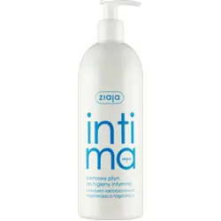 Ziaja Intima Kremowy płyn do higieny intymnej z kwasem laktobionowym regenerująco-łagodzący 500 ml