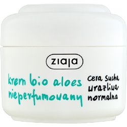 Ziaja Krem bio aloes nieperfumowany cera sucha wrażliwa normalna 50 ml