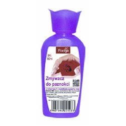 Zmywacz do paznokci kwiatek Poezja 60ml witamina F i  róża
